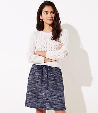 Loft Knit Jogger Skirt