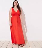 Loft Plus Loft Beach Twist Maxi Dress