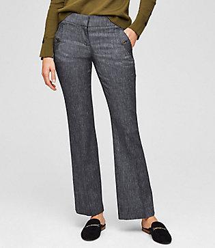 Loft Trousers In Button Pocket In Julie Fit