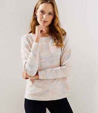 Loft Camo Sweatshirt