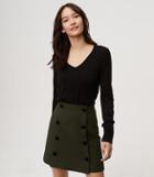 Loft Rounded V-neck Sweater