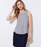 Loft Striped Vintage Soft Shirttail Tank