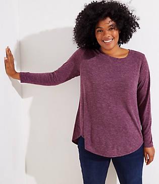 Loft Plus Long Sleeve Tunic Tee