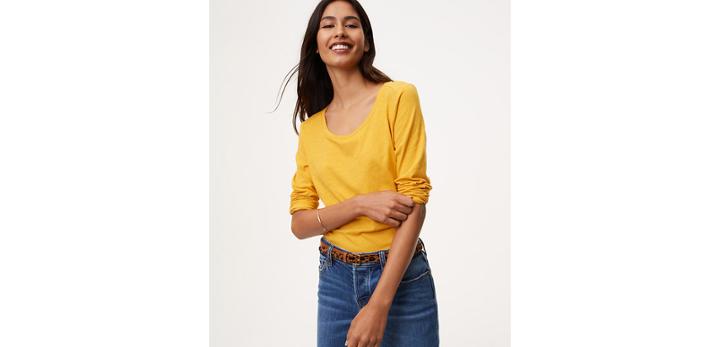 Loft Long Sleeve Vintage Soft Tee