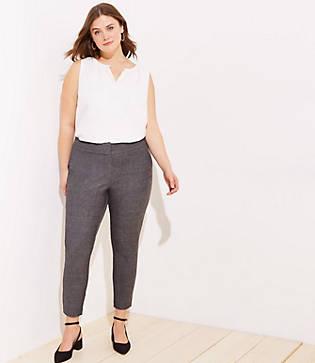 Loft Plus Skinny Ankle Pants In Melange