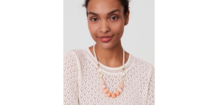 Loft Watercolor Rope Necklace