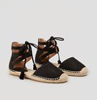 Loft Tasseled Ankle Tie Espadrilles
