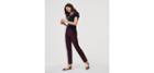 Loft Scarlet Floral Riviera Pants In Marisa Fit