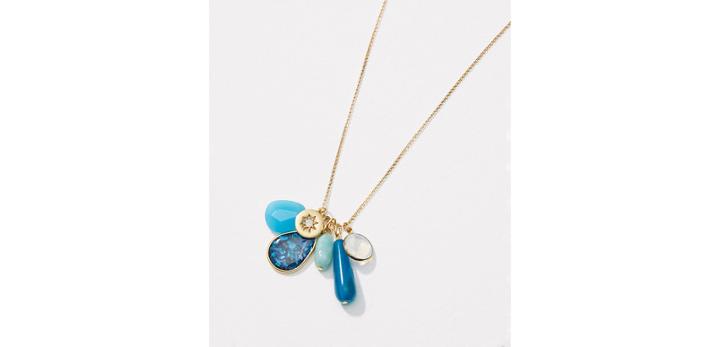 Loft Lng Low Tide Charm Pendant Necklace
