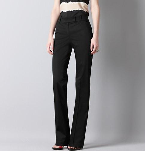 Loft Marisa Modern Straight Leg Pants In Cotton Sateen