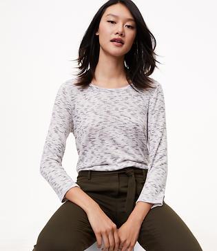 Loft Spacedye Bar Back Tee