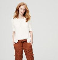 LOFT Slouchy Sweatshirt Tee