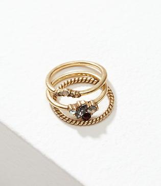 Loft Cluster Ring Set
