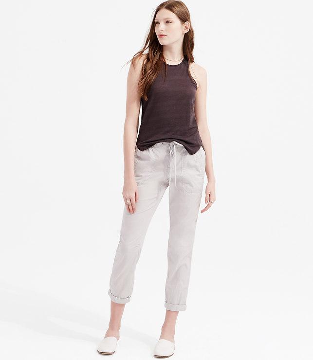 Loft Lou & Grey Poplin Pants
