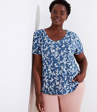 Loft Plus Bluebird Vintage Soft Tee