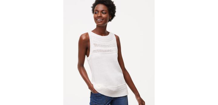 Loft Sl Allover Texture Tank