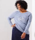 Loft Plus Bicycle Sweater