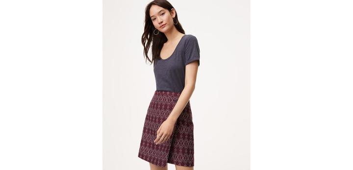 Loft Vintage Soft Roll Cuff Tee