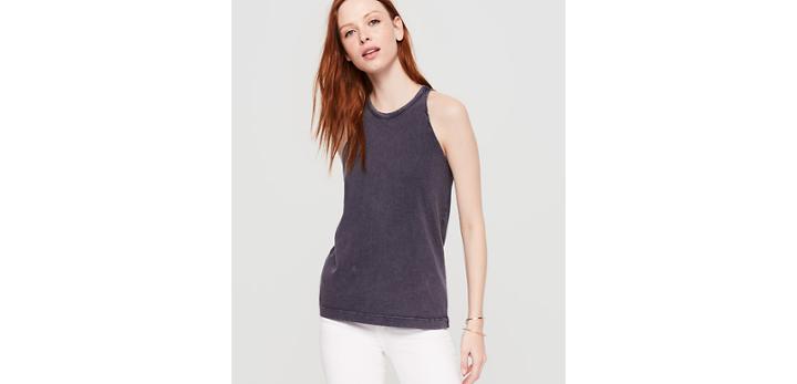 Loft Lou & Grey Softserve Cotton Twist Tank
