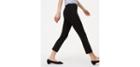 Loft Curvy Kick Crop Jeans In Black