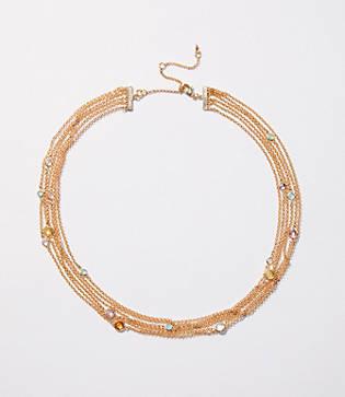 Loft Stone Chain Necklace