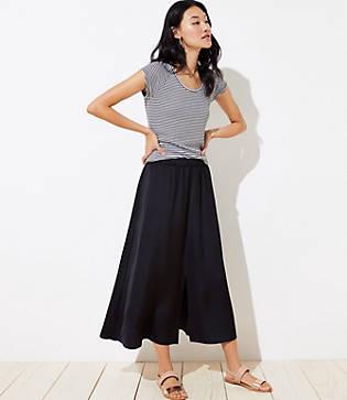 Loft Pull On Maxi Skirt