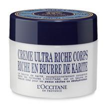Loccitane Shea Butter Ultra Rich Body Cream
