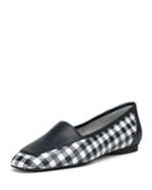 Deedee Gingham Flat