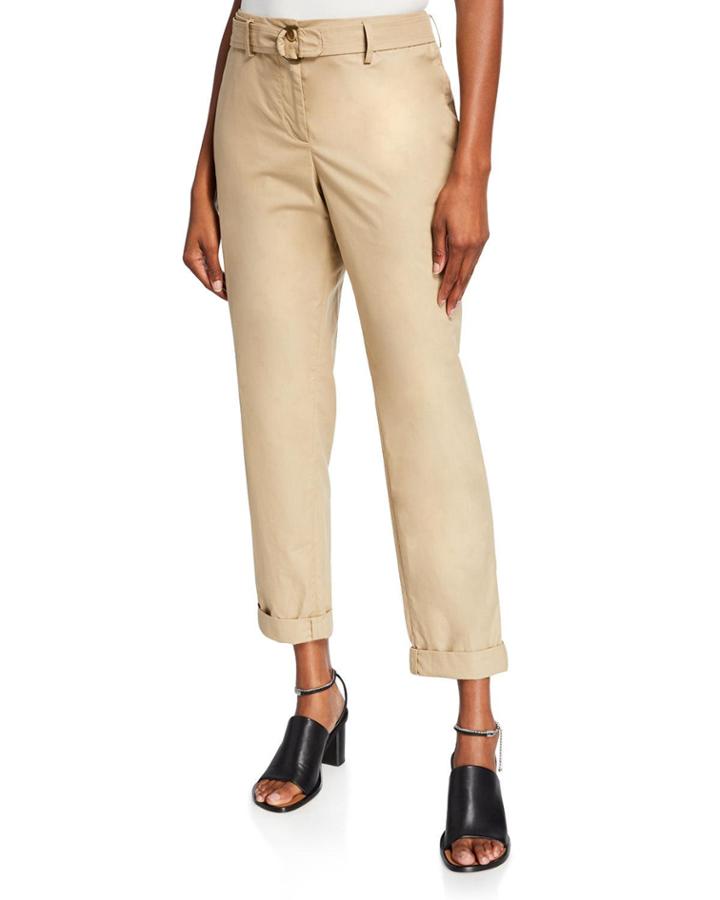 Fallon Straight-leg Chino Pants