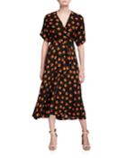 Kelsey Floral-print Wrap Dress