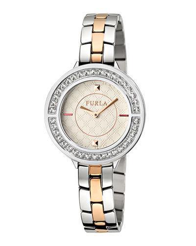 34mm Club Crystal Bezel Bracelet Watch