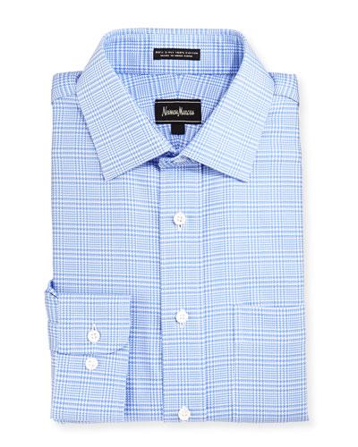 Classic-fit Regular Finish Plaid Dress
