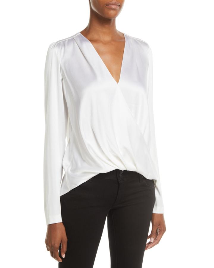 Harmon Draped Long-sleeve
