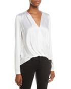 Harmon Draped Long-sleeve