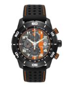 44mm Men's Tachymeter Eco-drive Watch