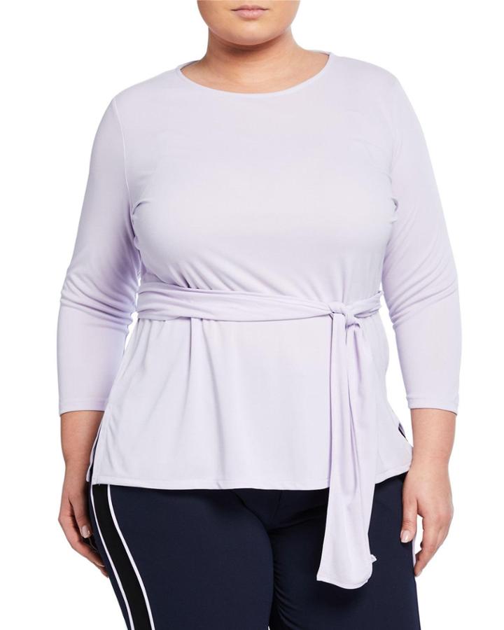 Plus Size Dante Tie-waist Top