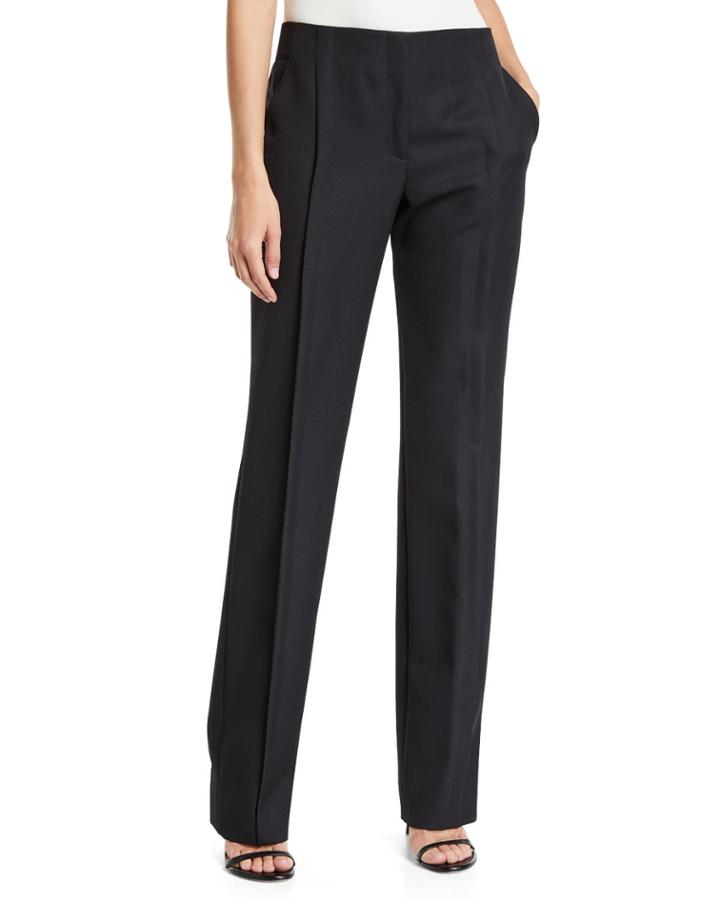 Merit Straight-leg Wool Pants