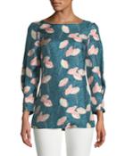 Caddie 3/4-sleeve Floral