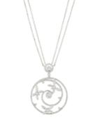 18k White Gold Diamond Butterfly