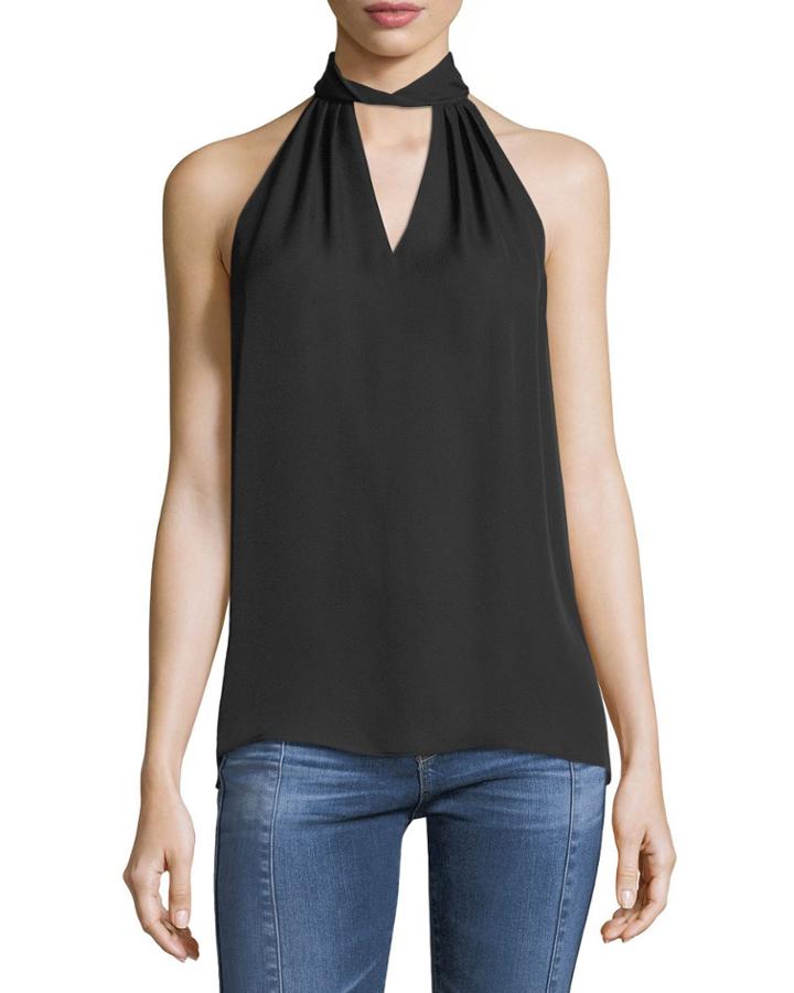 Trinity Halter-neck Sleeveless Blouse