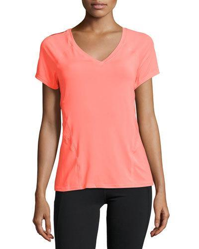 Reflective-stripe Performance Tee, Flamewater