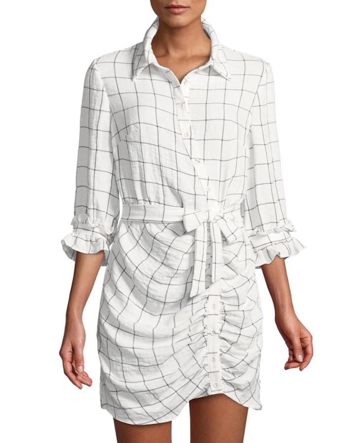 Rachelle Asymmetric Windowpane