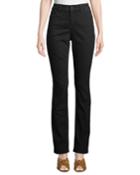 Samantha Slim-straight Jeans, Black