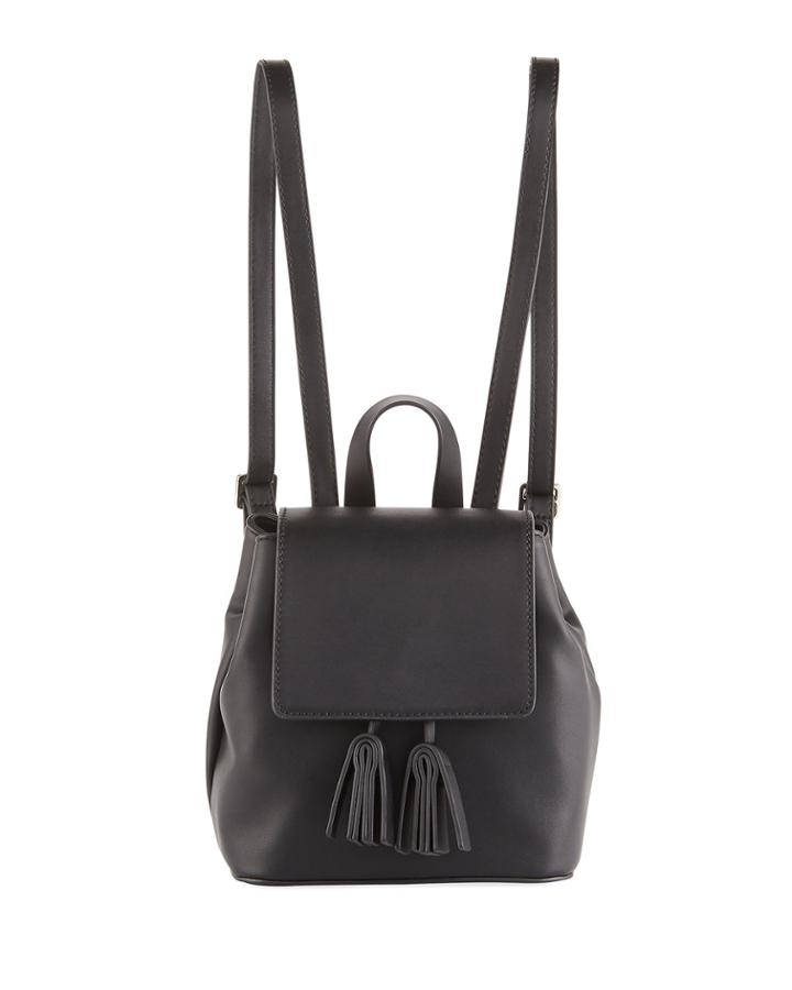 Vale Mini Faux-leather Backpack