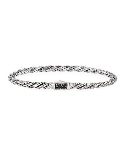 Slim Twisted Classic Chain Bracelet,
