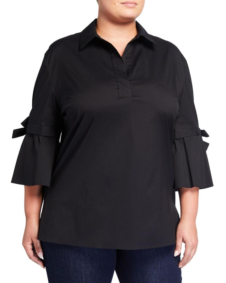 Plus Size Kinsley Cotton-blend Blouse