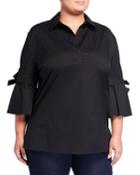 Plus Size Kinsley Cotton-blend Blouse