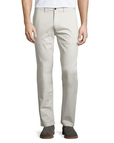 Chino Straight-leg Beach Pants, Beige