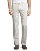 Chino Straight-leg Beach Pants, Beige