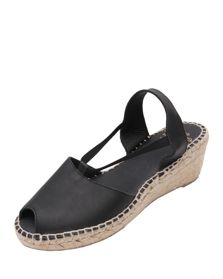 Dainty Slingback Wedge Espadrilles